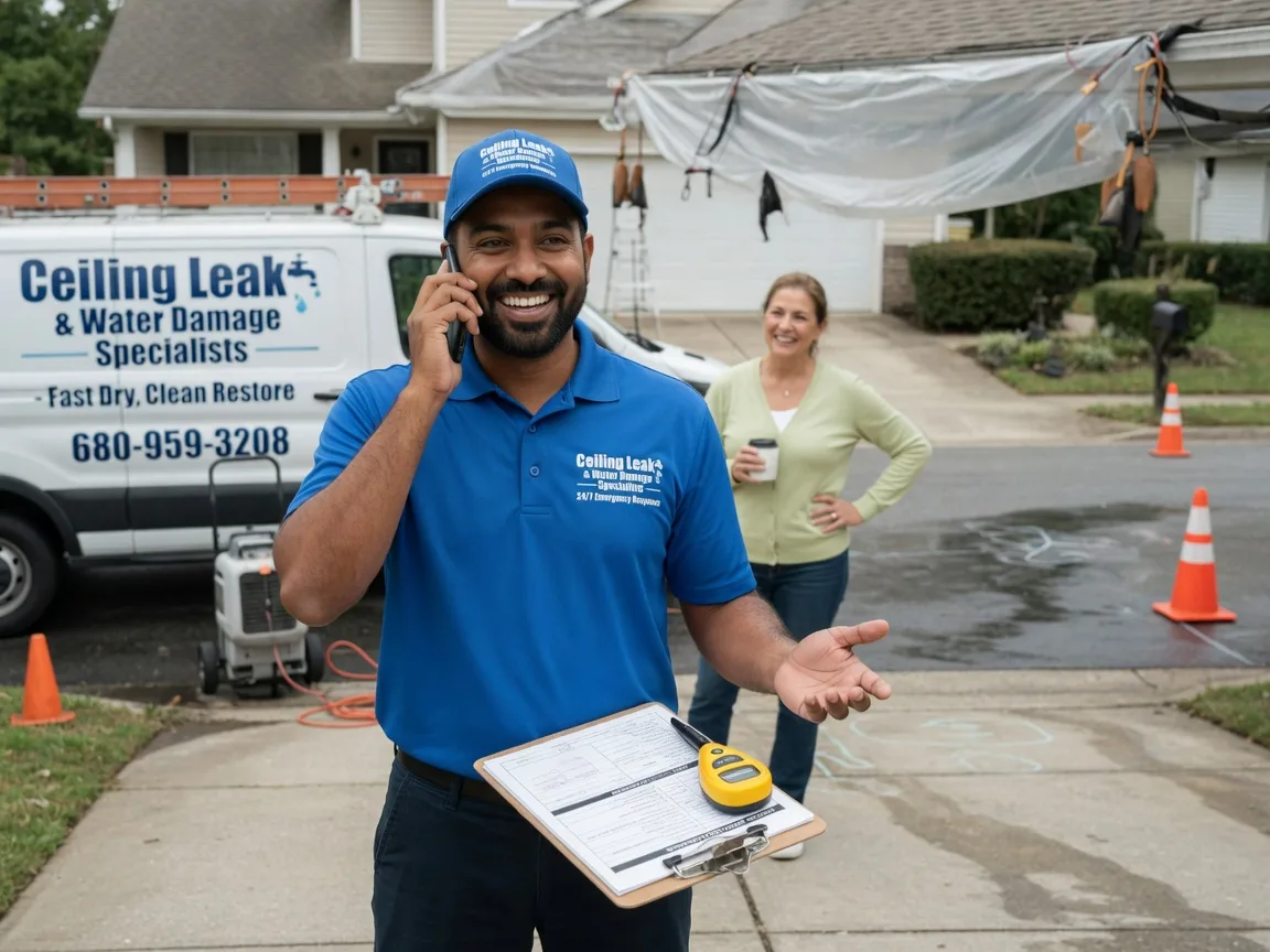Ceiling Leak Cleanup Aultman, PA FAQs